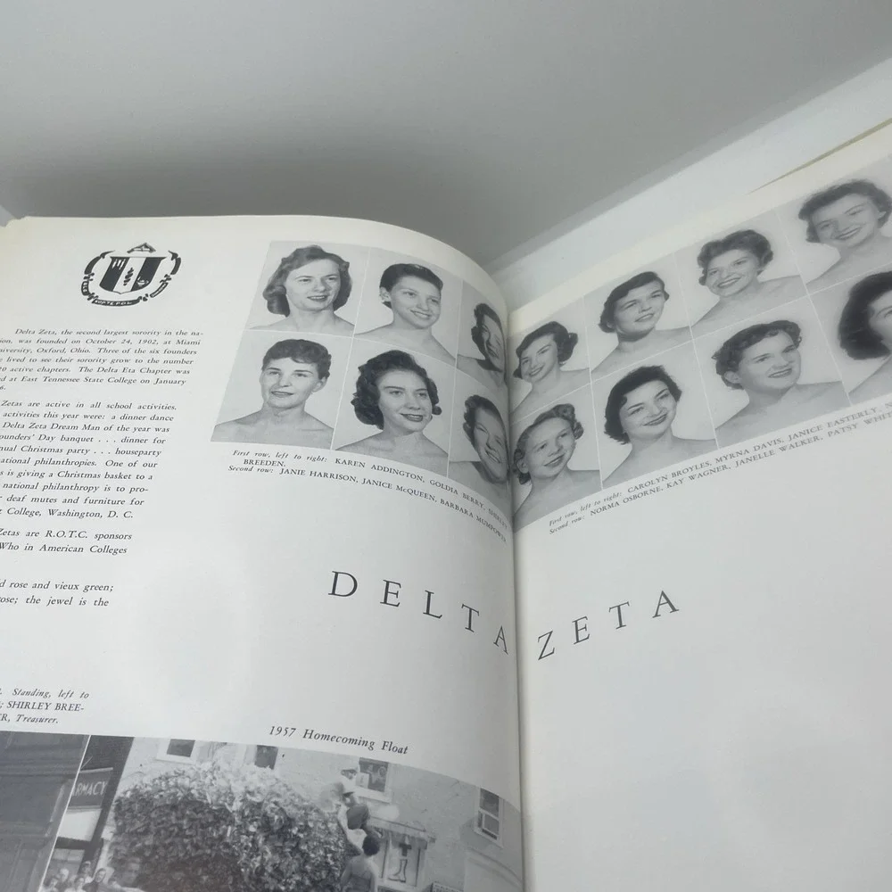 Yearbook Annual East Tennessee State College Johnson City 1958‎ Buccaneer